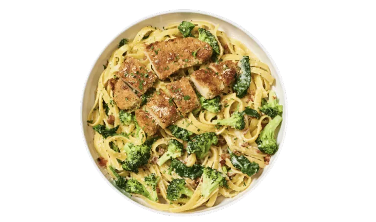 Crispy Chicken Bacon Alfredo